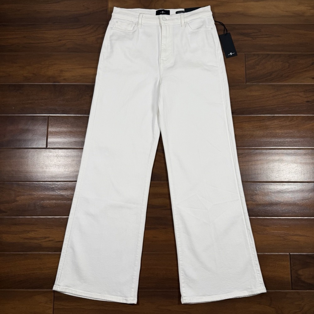 7 For All Mankind Women's Size 30 Soleil Luxe Vintage Ultra High Rise Jo Jeans